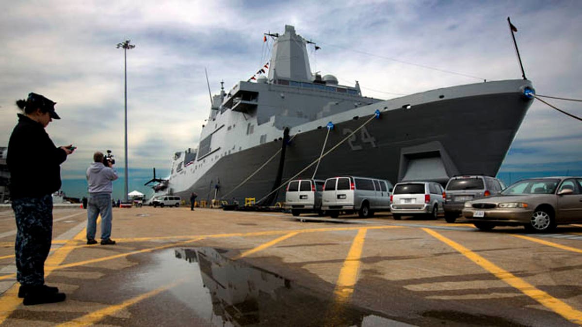 USS Arlington Commissioning