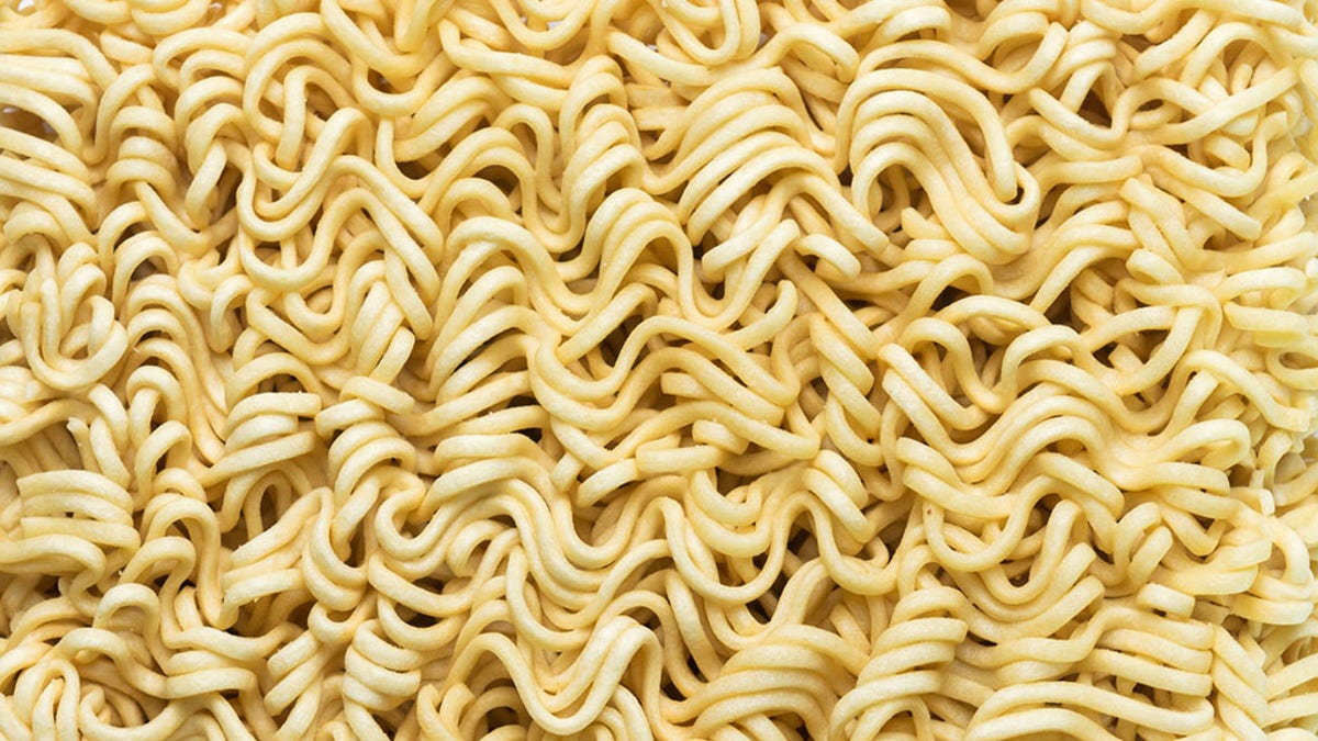 Uncooked noodles iStock