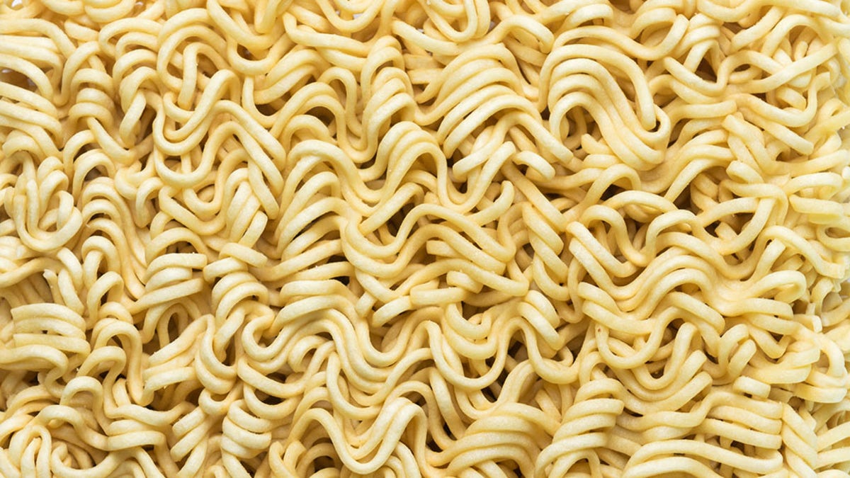 Uncooked noodles iStock
