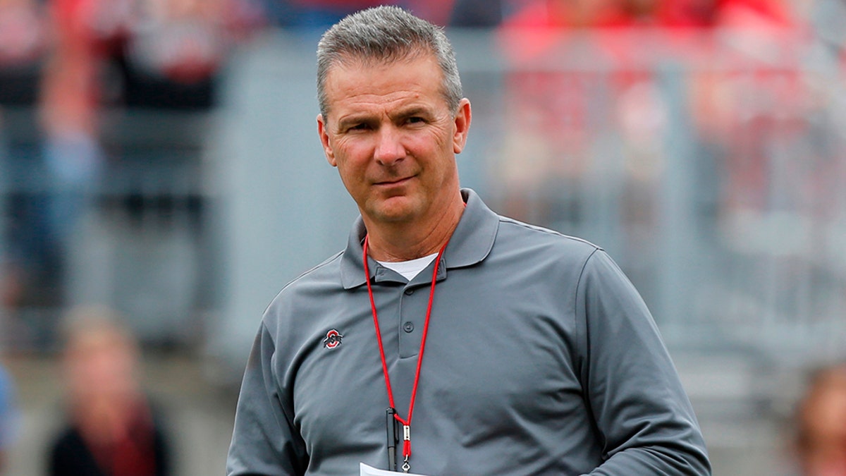 Ohio State coach Urban Meyer put on leave amid abuse probe of fired  assistant | Fox News