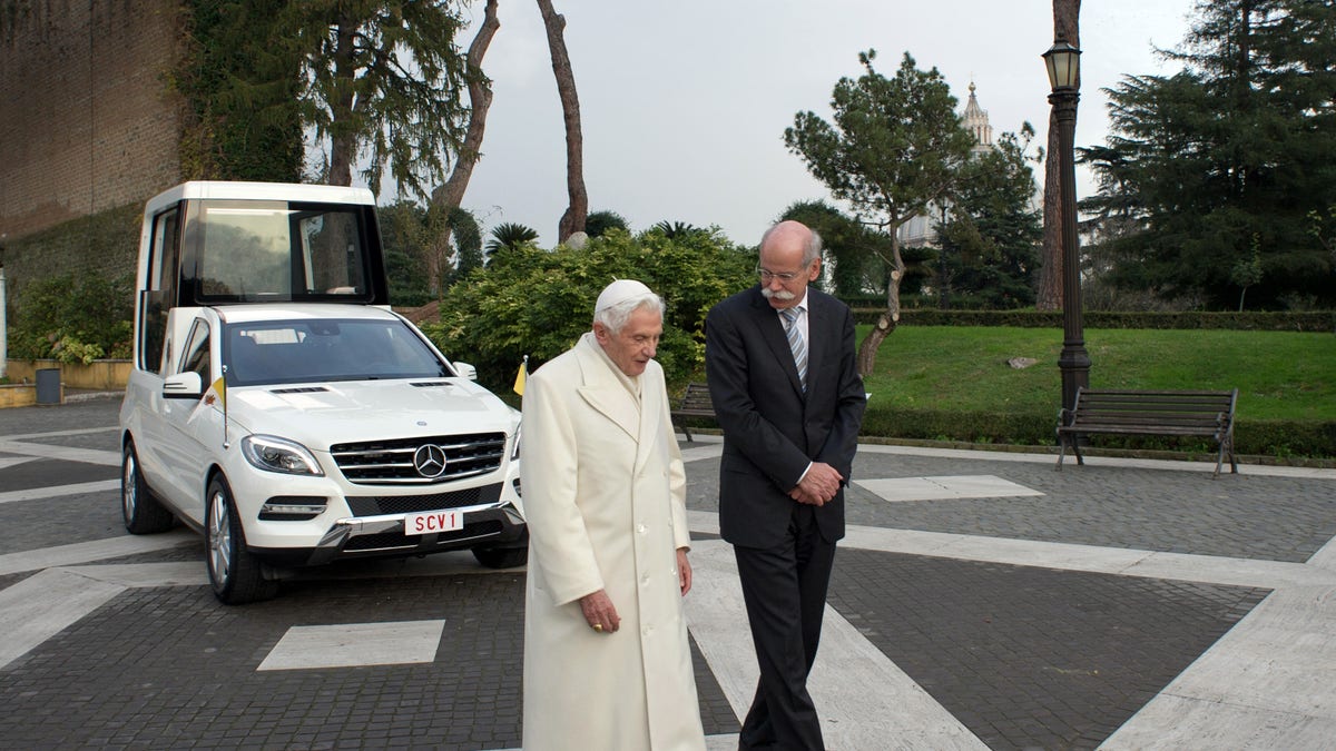 Vatican Popemobile