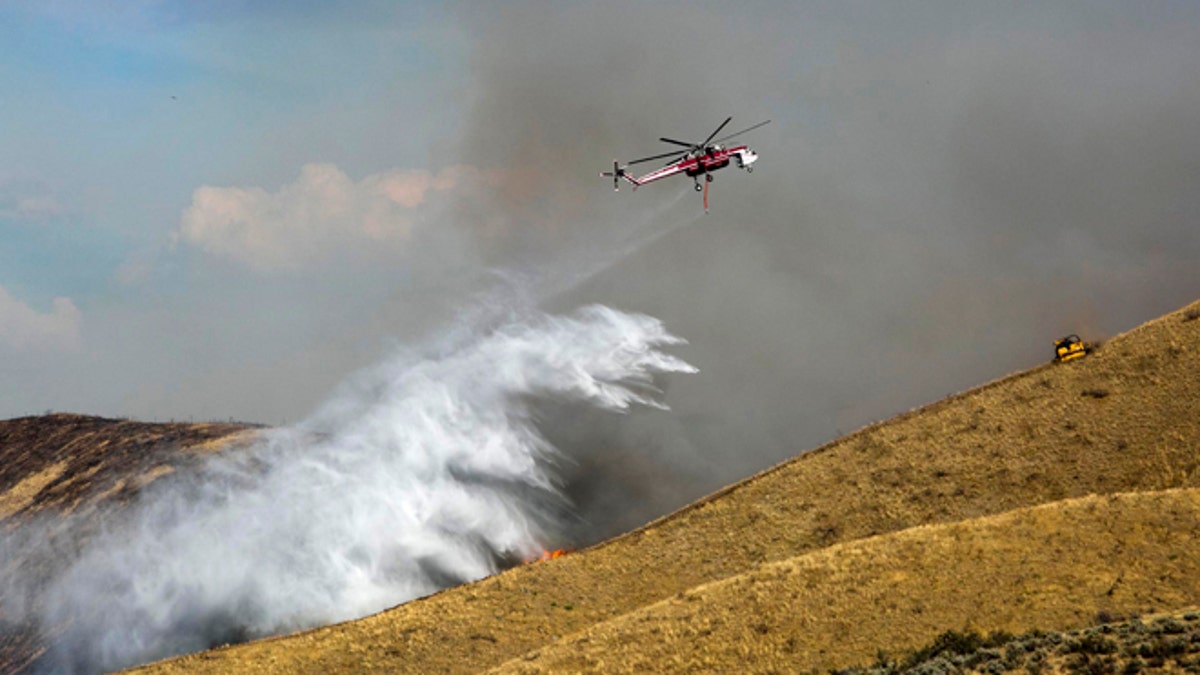 Western Wildfires Idaho