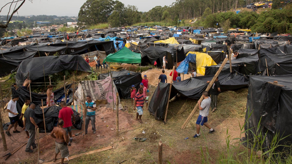 Brazil World Cup Homeless