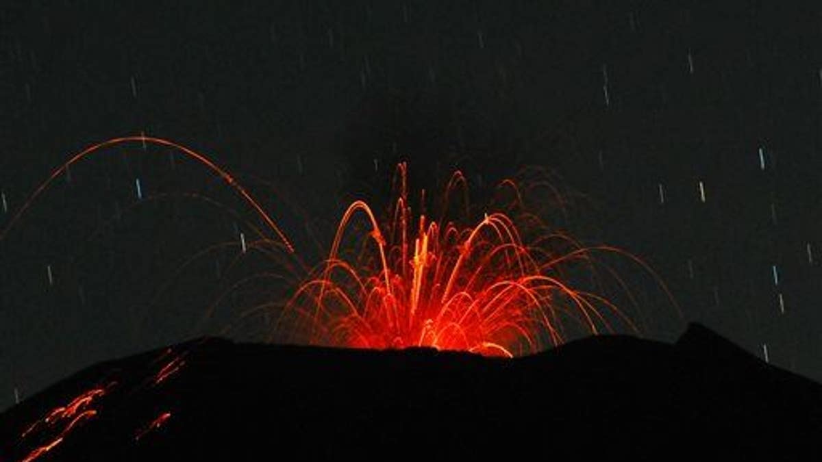 Indonesia Volcano