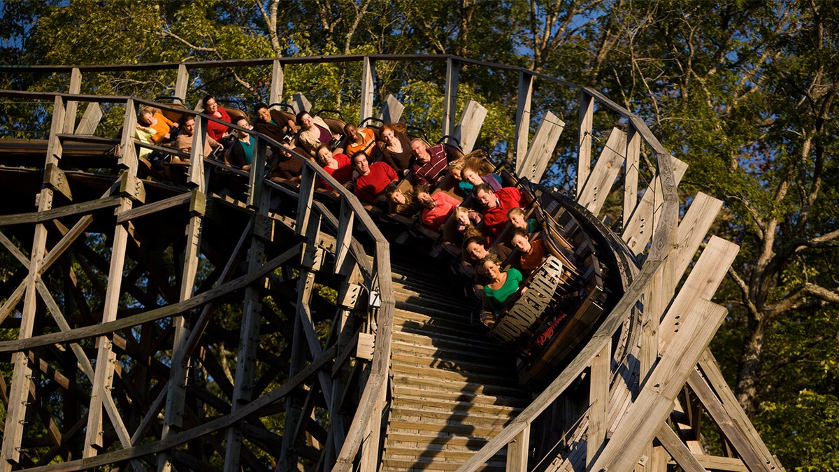 dollywood roller coaster