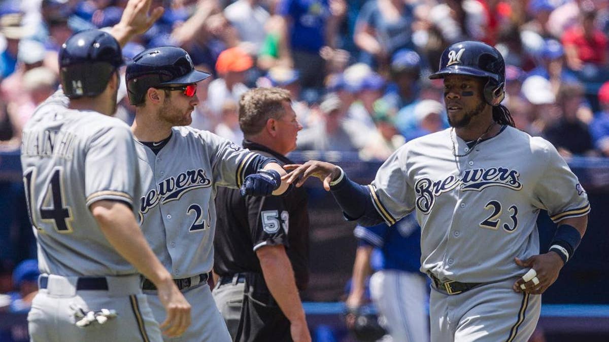 Bautista homers in return as Blue Jays beat Brewers on Canada Day