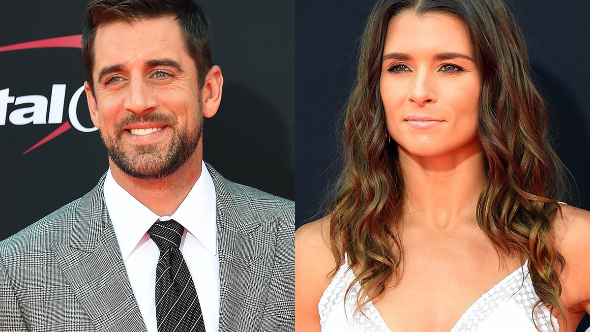 aaron rodgers danica patrick reuters