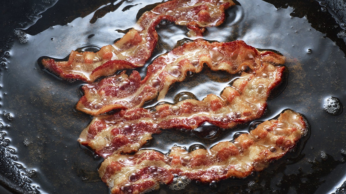 Bacon in cast deals iron