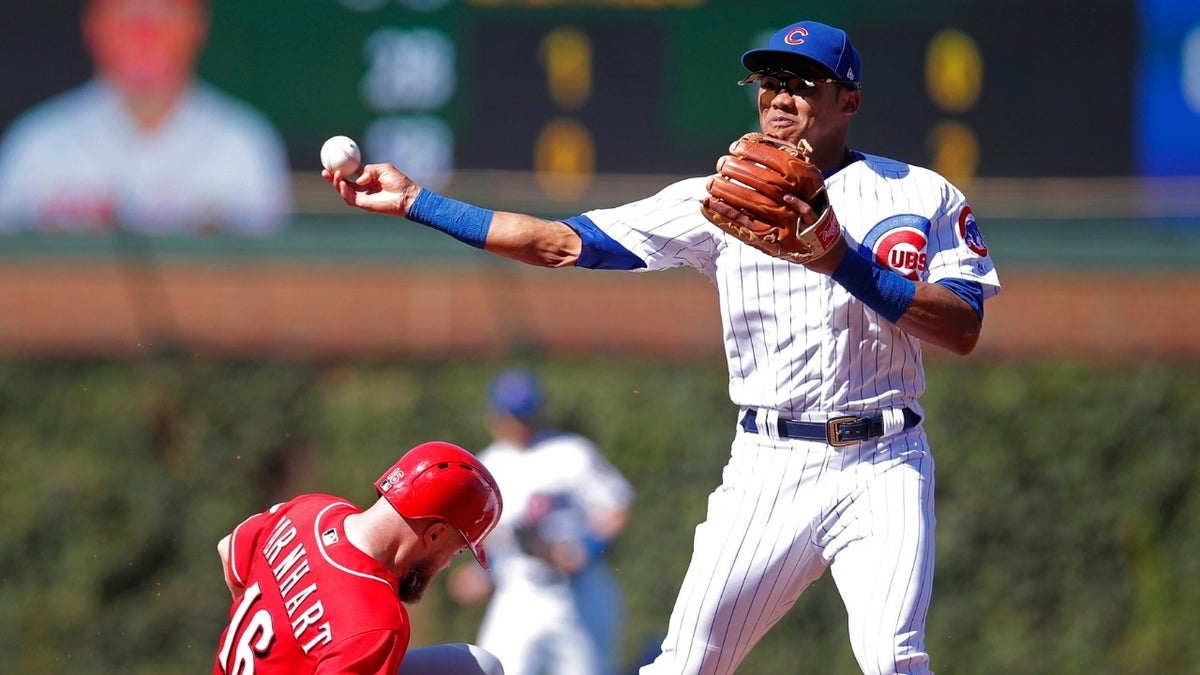 Chicago Cubs shortstop Addison Russell placed on leave after