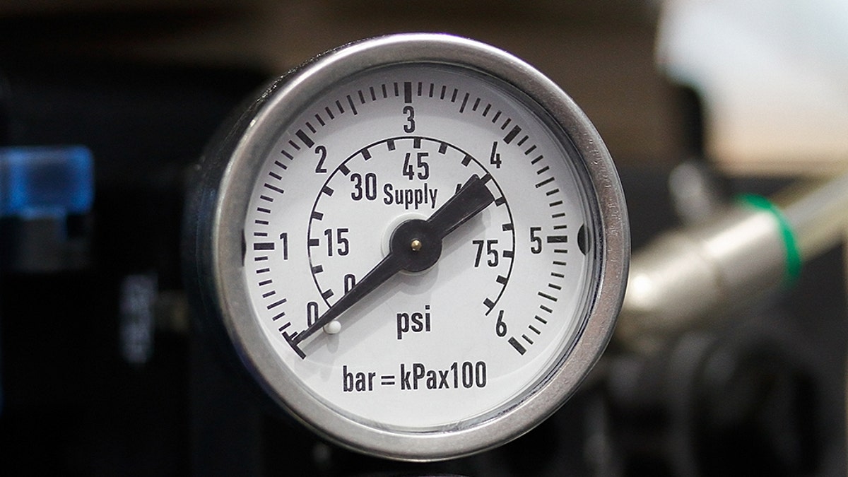 air pressure gauge istock