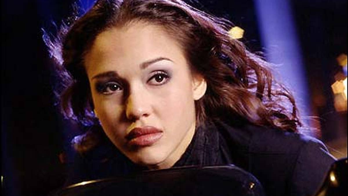 Jessica Alba in the series "Dark  Angel." 