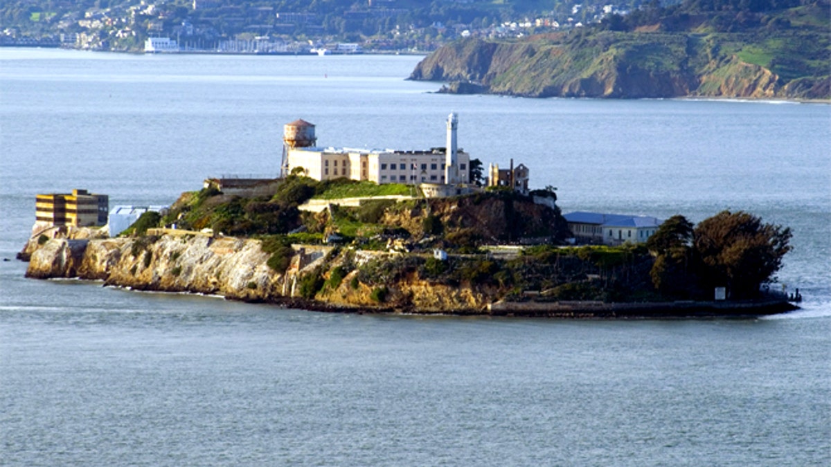 File photo - a view of Alcatraz Island.