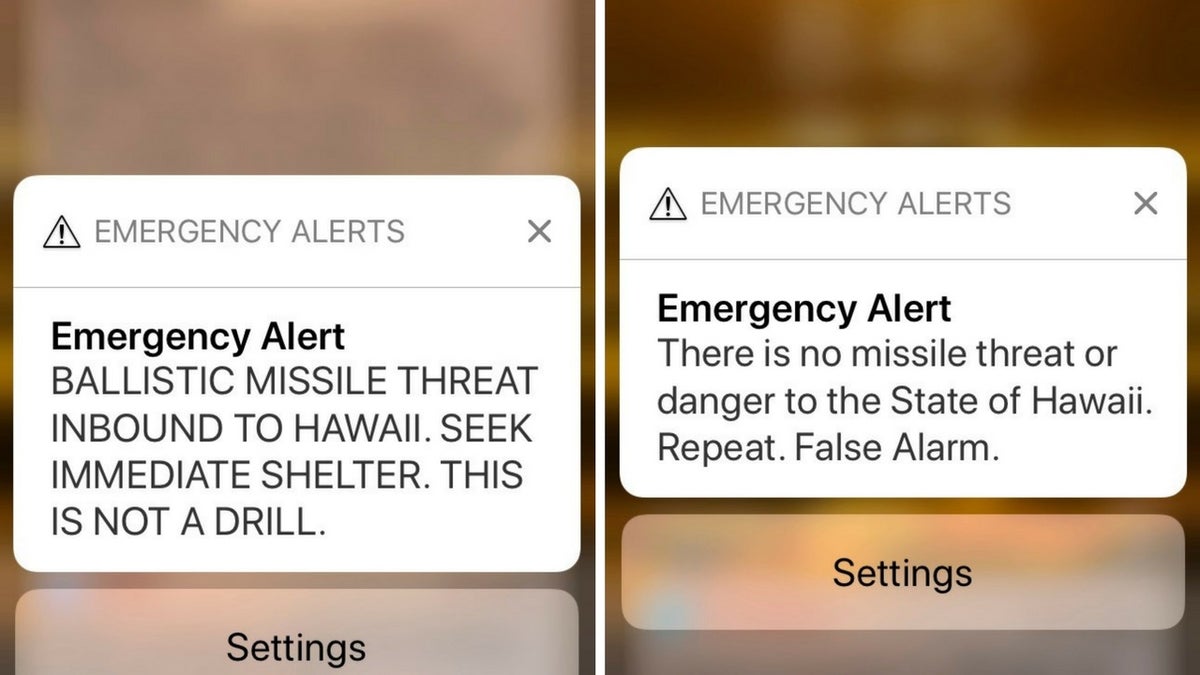 alert messages