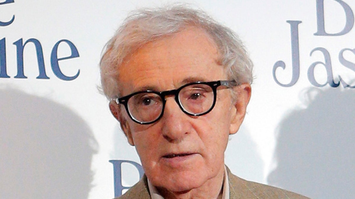FILE - This Aug. 27, 2013 file photo shows director and actor Woody Allen at the French premiere of 