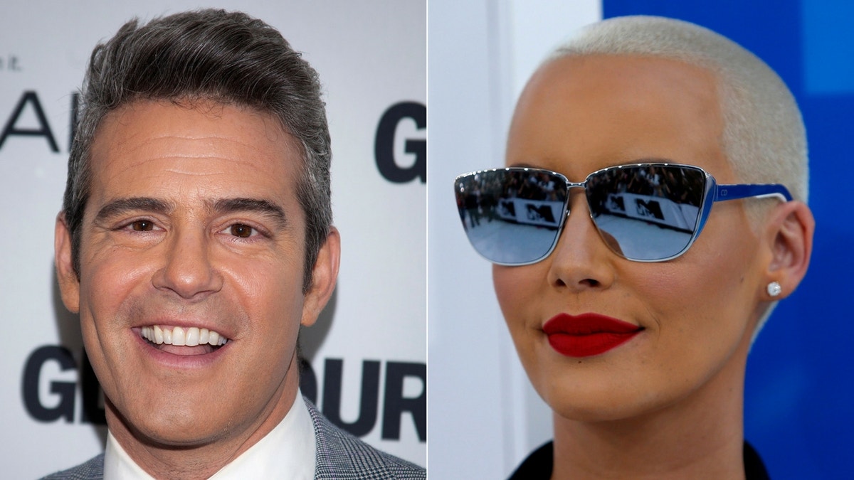amber rose andy cohen