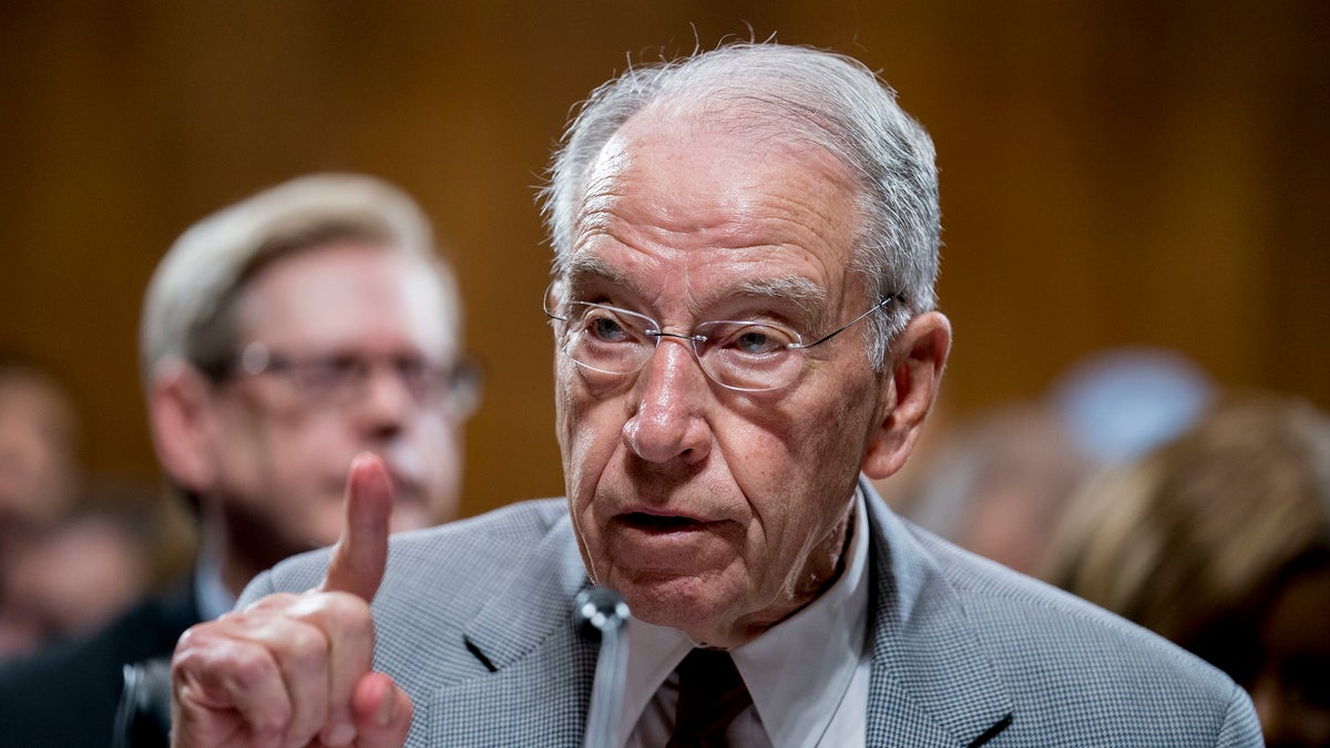 Sen. Chuck Grassley is the chairman of the Senate Judiciary Committee.