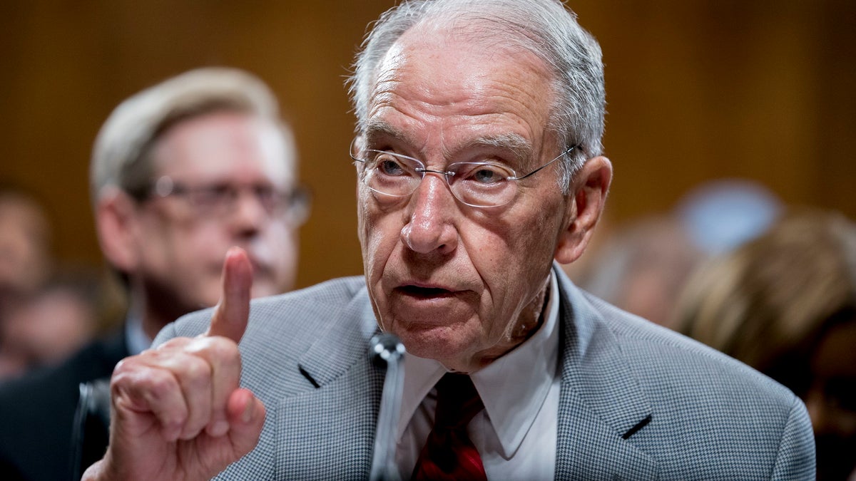 Sen. Chuck Grassley is the chairman of the Senate Judiciary Committee.