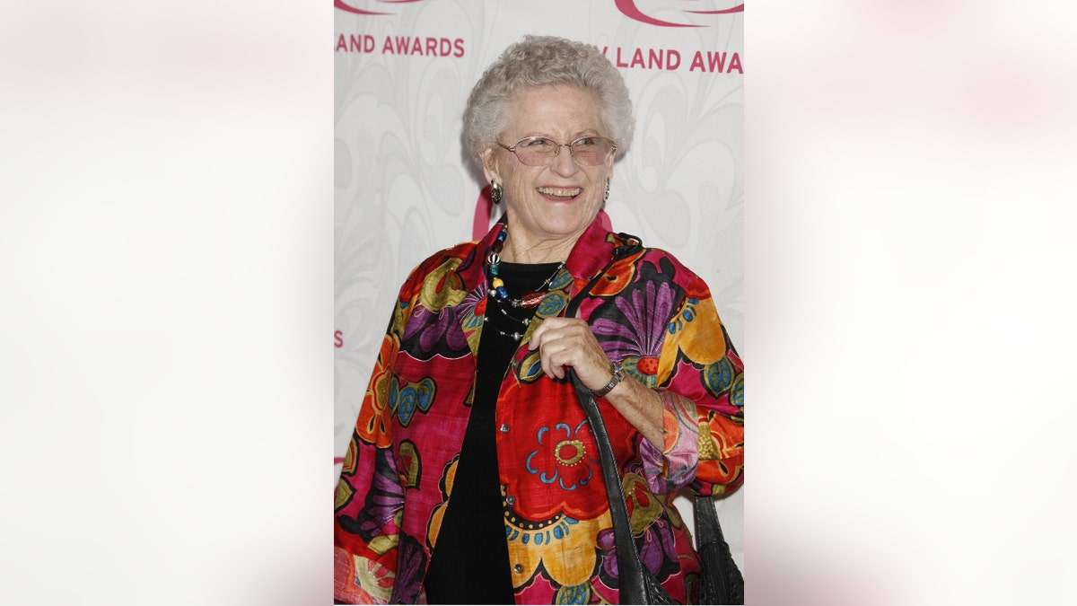 Ann B. Davis during 5th Annual TV Land Awards - Arrivals at Barker Hanger in Santa Monica, CA, United States. (Photo by Jeffrey Mayer/WireImage)