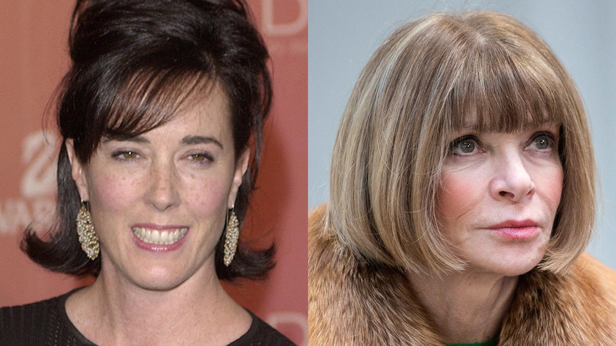 Anna Wintour and Kate Spade