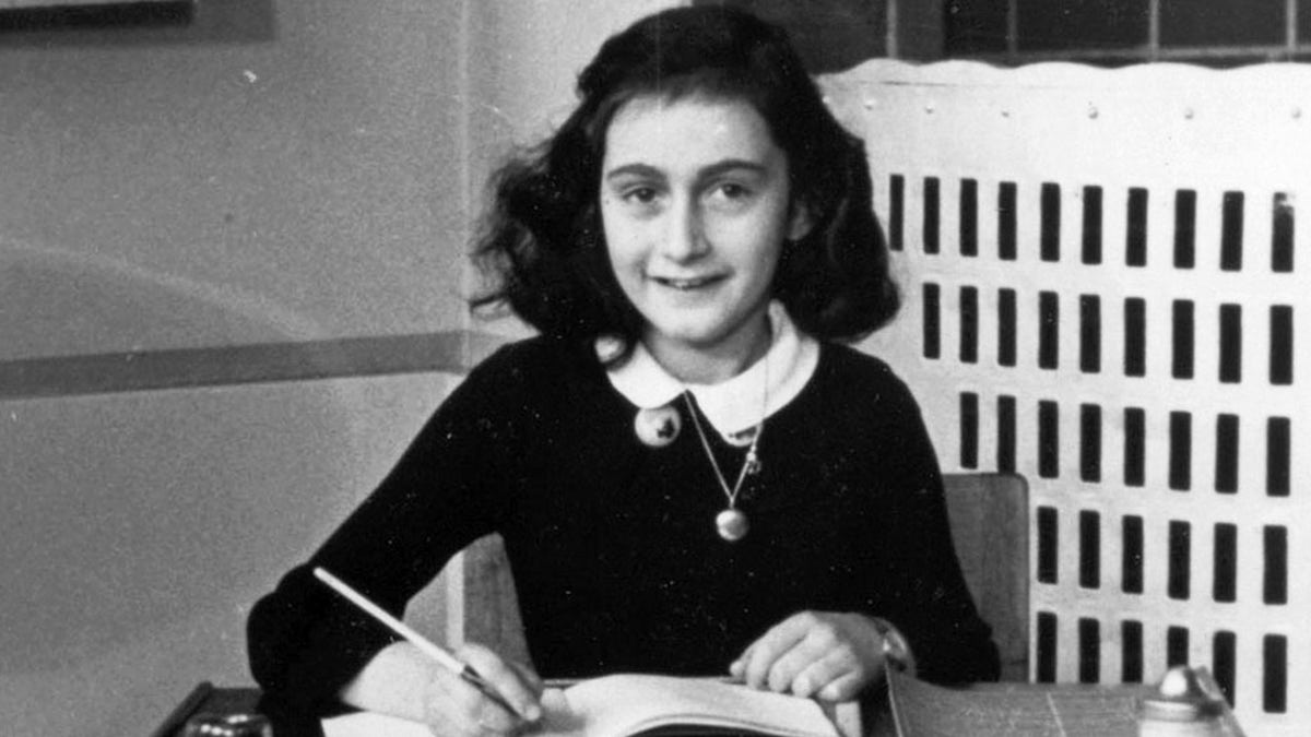 Anne Frank, famed for her Holocaust diary