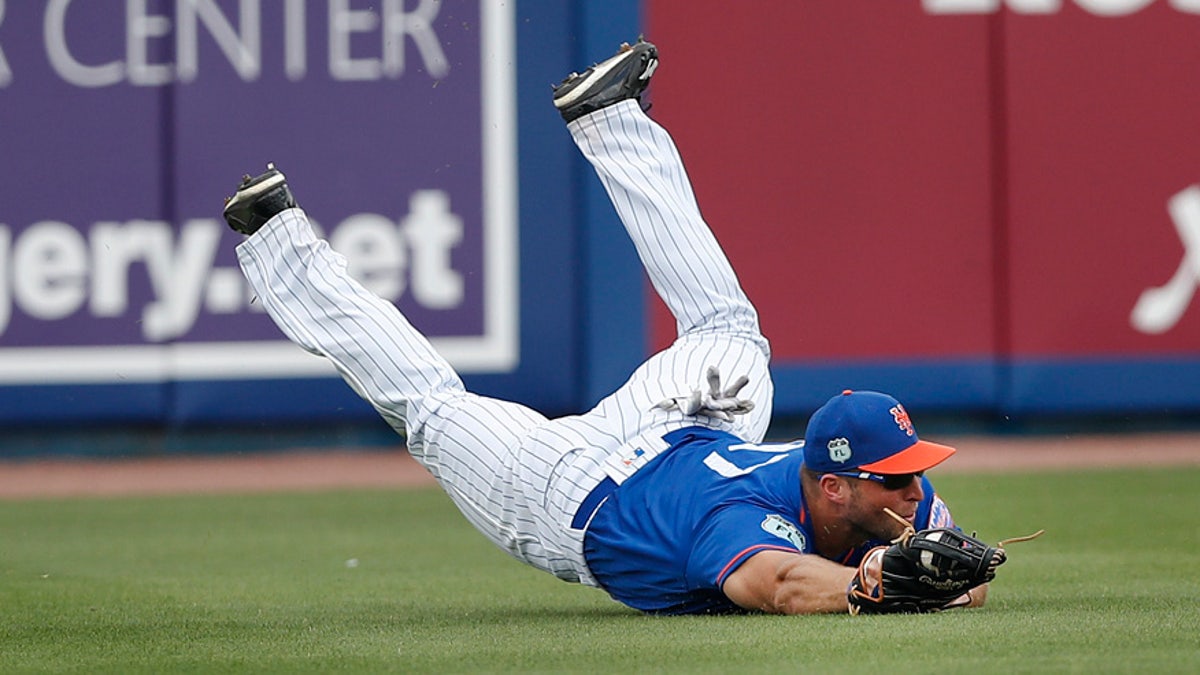 Tebow driving catch