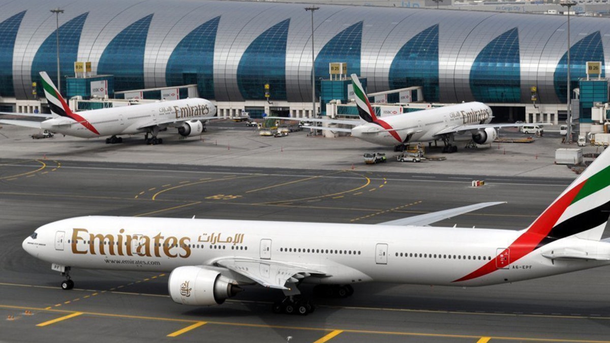 emirates plane