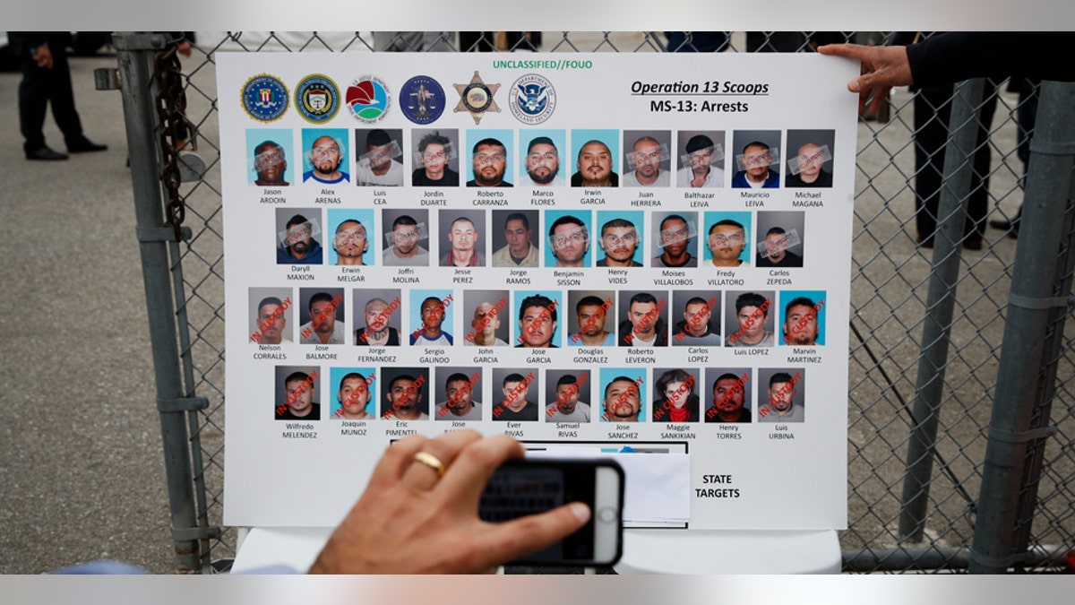 MS13 arrests cali 3