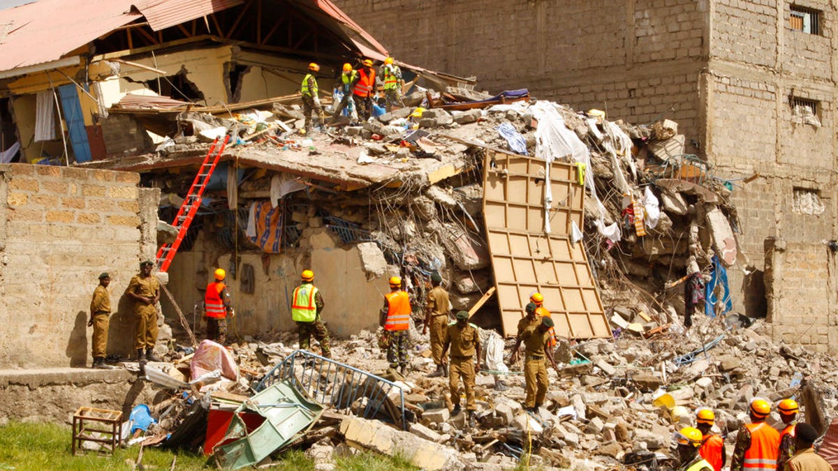 Kenya building collapse