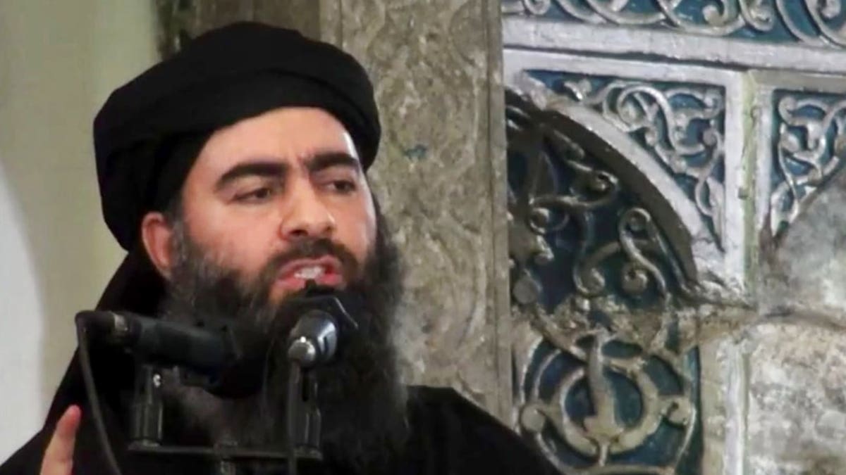 FILE - This file image made from video posted on a militant website July 5, 2014, purports to show the leader of the Islamic State group, Abu Bakr al-Baghdadi, delivering a sermon at a mosque in Iraq during his first public appearance. Iraqi and coalition forces acknowledged from the start that Mosul would be a challenge, but the Iraqi leadershipâs initial vows that it would be over by the end of 2016 underestimated the capacity and the resolve of the IS fighters left to fight to the death. Here are five things to know now that the fight for Mosul is officially over. (AP Photo/Militant video, File)