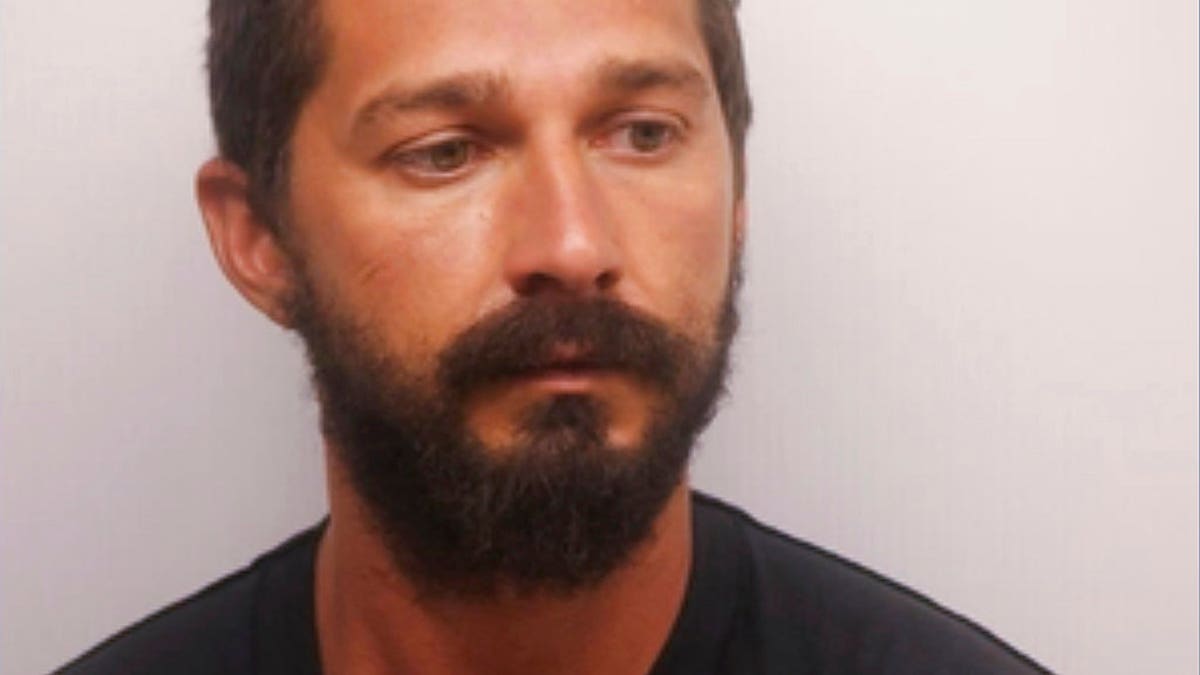In this Saturday, July 8, 2017 photo released by the Chatham County Sheriff's Office, actor Shia LaBeouf poses for a booking photo, in Savannah, Ga. LaBeouf has been released from a Georgia jail after posting $7,000 bond on charges of public drunkenness. In addition to the public drunkenness charge, he also was arrested for disorderly conduct and obstruction. Further details surrounding the arrest were not immediately available. (Chatham County Sheriff's Office via AP)