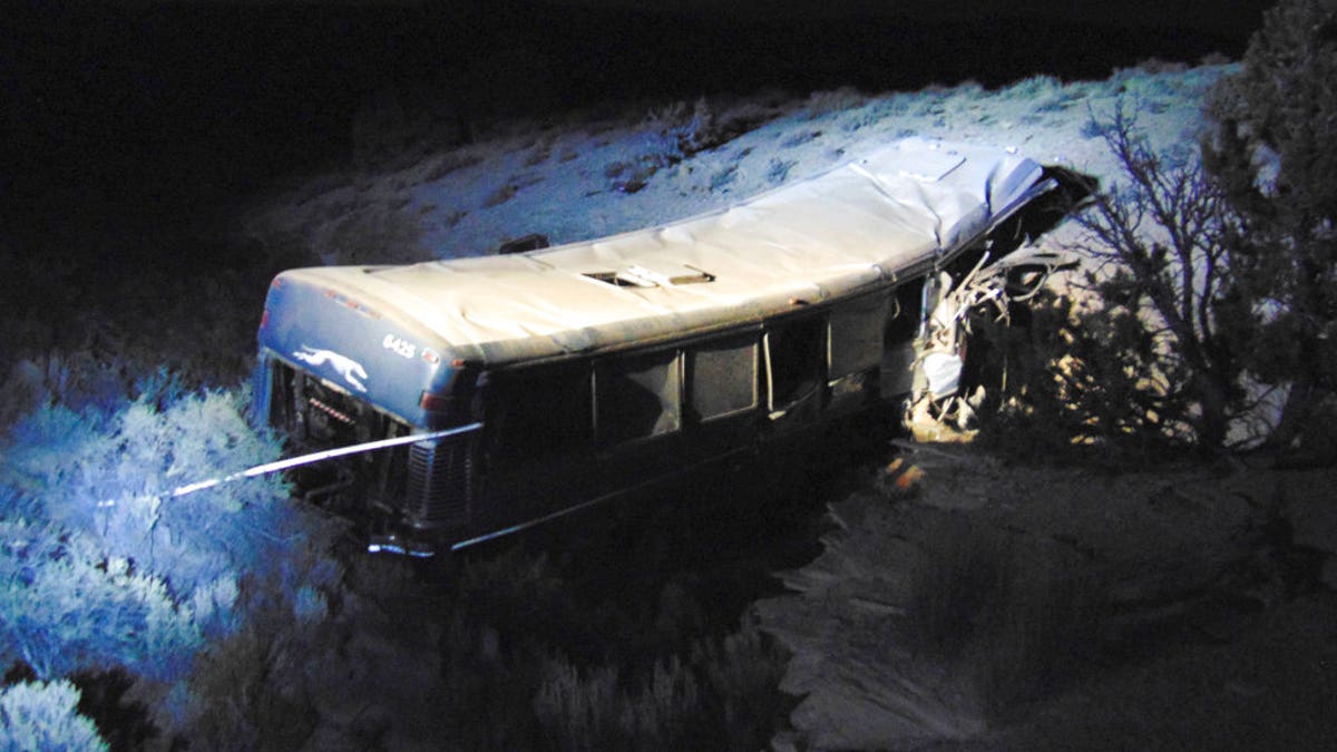 greyhound bus crash