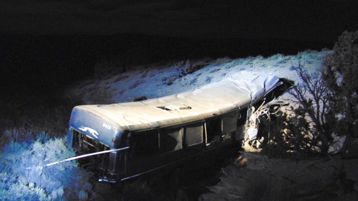 greyhound bus crash