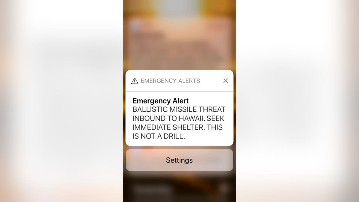 hawaii alert screenshot