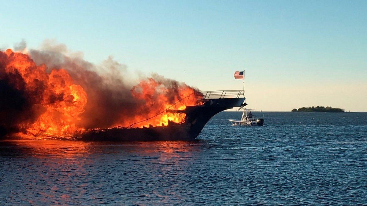 casino boat fire