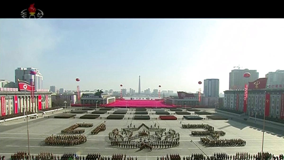 kim jong un military parade