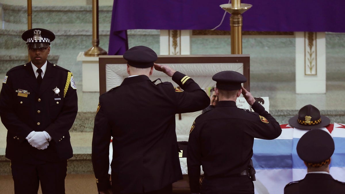 officers saluting