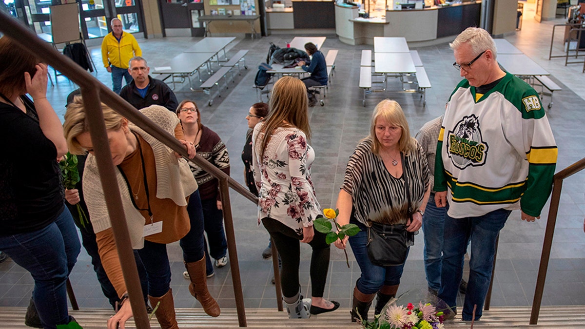 canada mourners