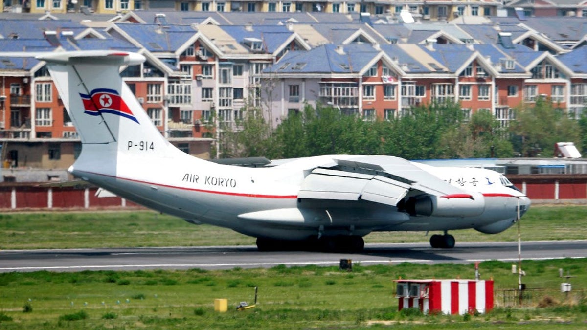 North Korea's Air Koryo plane