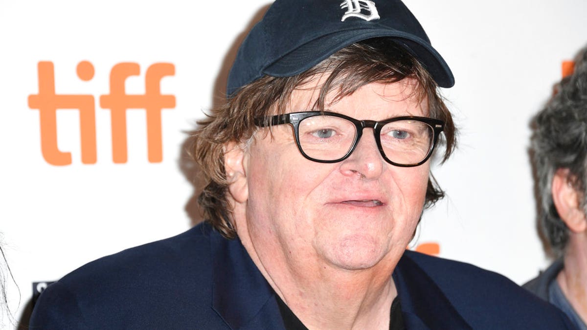 Photo of Michael Moore at film premiere