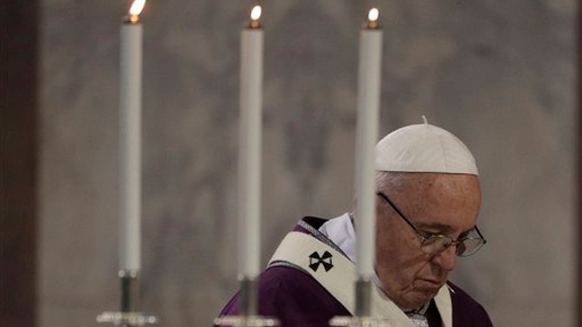 VATICANO-MIERCOLES DE CENIZA
