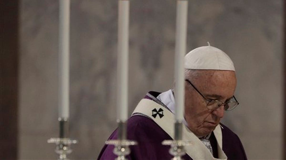 VATICANO-MIERCOLES DE CENIZA