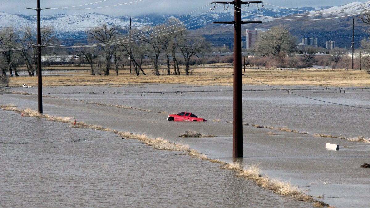 california flood car 111