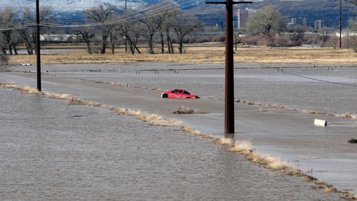 california flood car 111