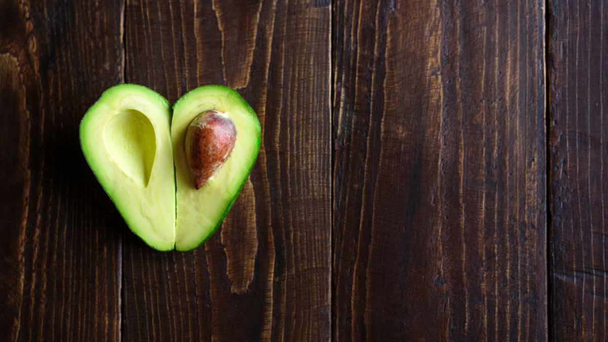 avocado heart