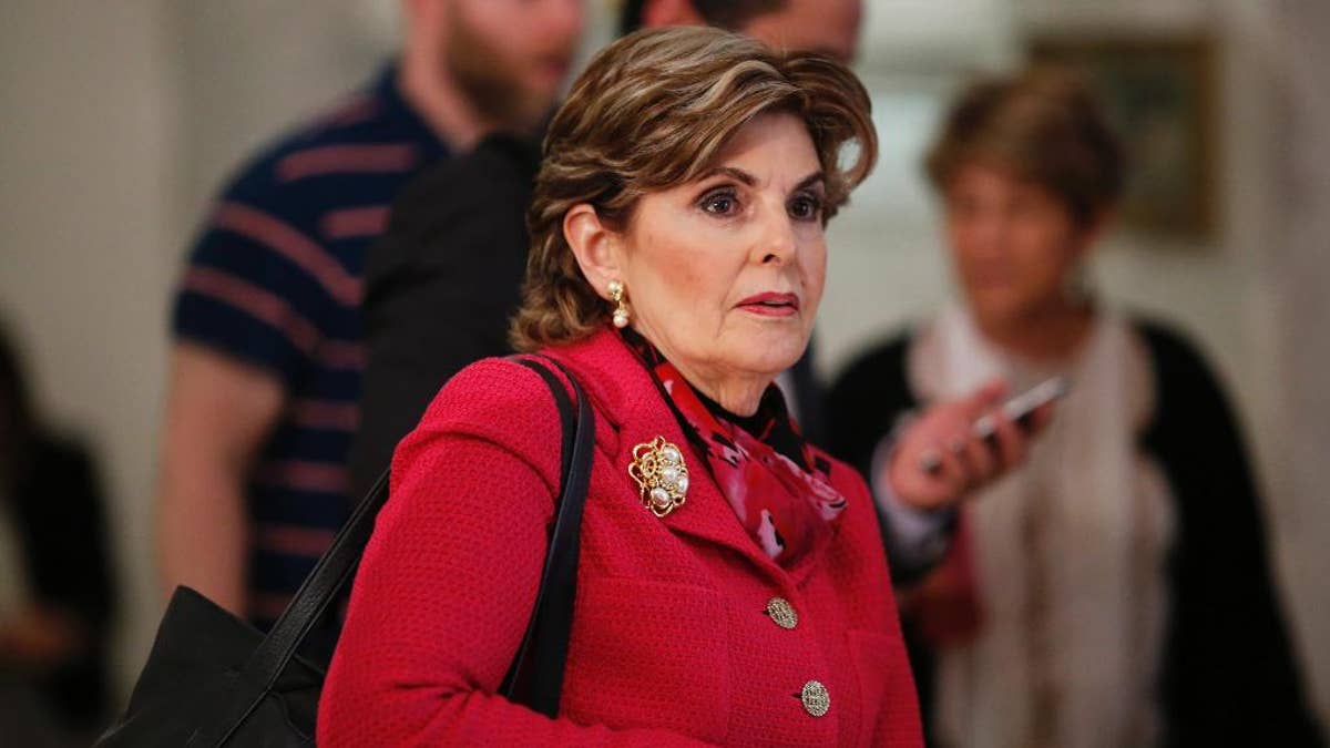 Attorney Gloria Allred speaks to the media during a recess at the Montgomery County Courthouse for a preliminary hearing for Bill Cosby, Tuesday, May 24, 2016, in Norristown, Pa. Cosby was ordered to stand trial on sexual assault charges after a hearing that hinged on a decade-old police report. (Dominick Reuter/Pool Photo via AP)