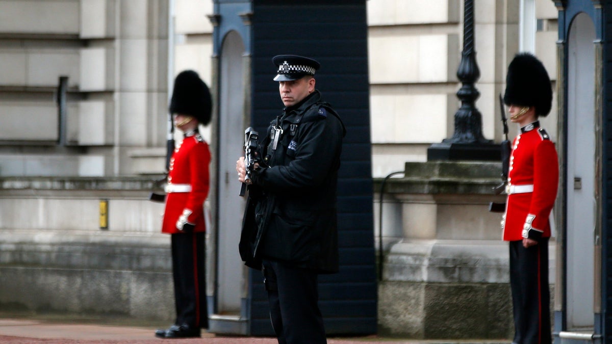 Britain Palace Arrest