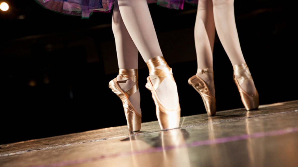 Ballerinas en pointe