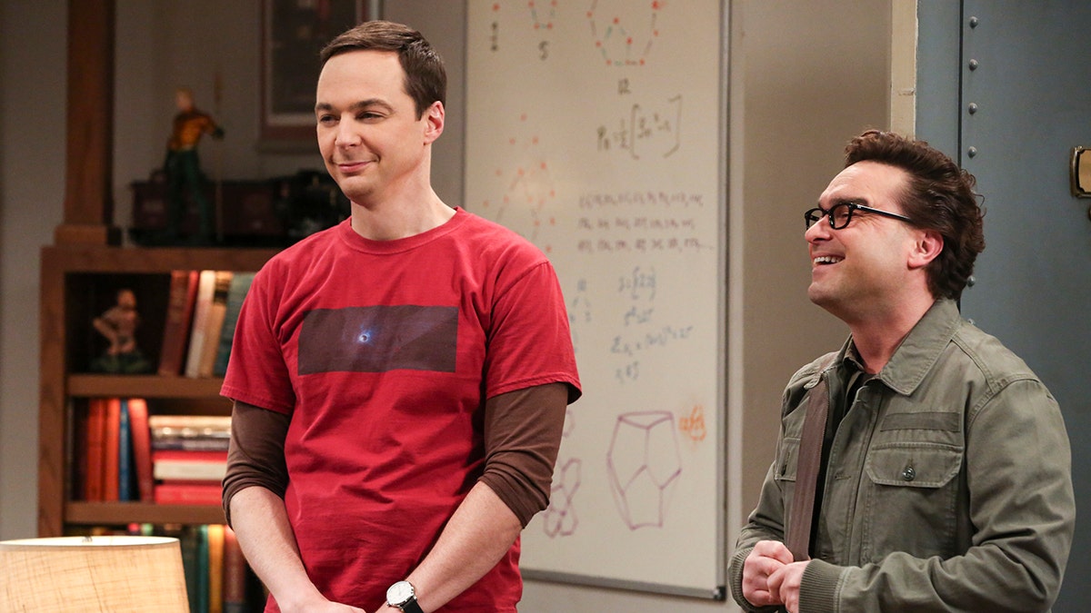 "The Athenaeum Allocation"- Pictured: Sheldon Cooper (Jim Parsons) and Leonard Hofstadter (Johnny Galecki). Leonard jumps through hoops to help secure the perfect wedding venue for Sheldon and Amy.?