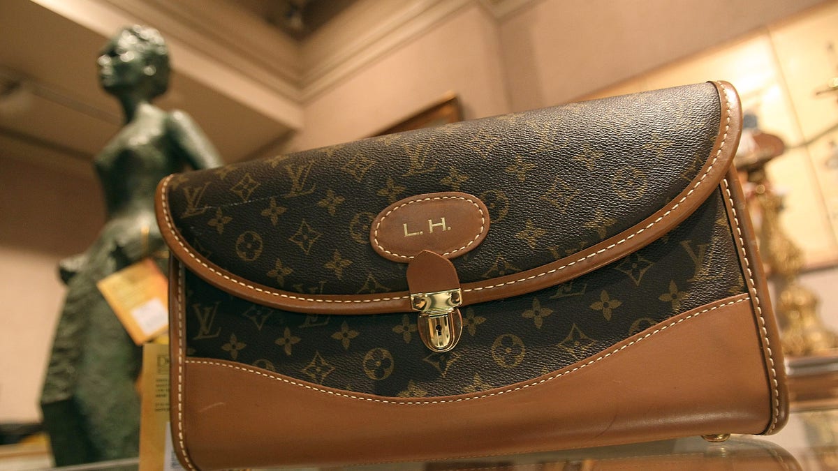 Louis Vuitton French Co. Train Vanity Case