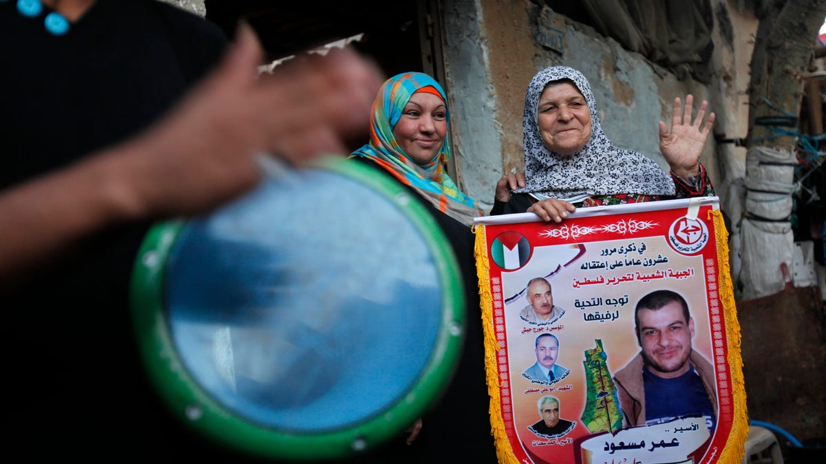 Mideast Israel Palestinians Prisoner Release